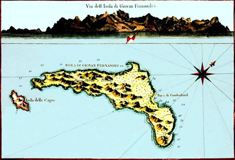 Juan Fernandez Map